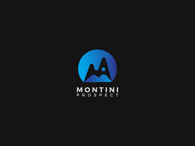 Montini Logo Design brand design branding business logo hill logo letter logo logo logo branding design logo design logo designer m letter logo m logo modern logo mountain mountain logo travel logo