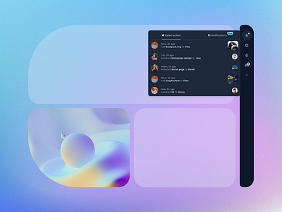 Material You Design System • Navigation Rail app booking branding components delivery design drink figma finance food graphic design illustration kit material material design material you react system ui you