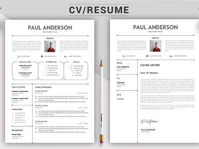 CV Resume cv word template