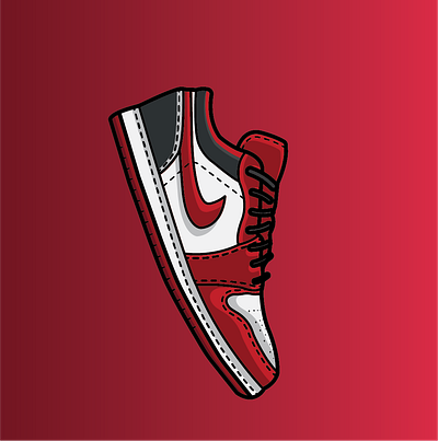 Air Jordan Vector Art graphic design vector