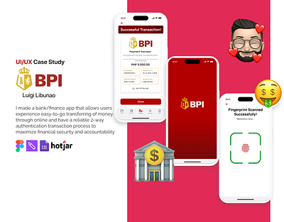 BPI Bank / Finance App Case Study bpi branding case study design graphic design illustration logo philippines pinoy ui ui ux uiux ux vector web design