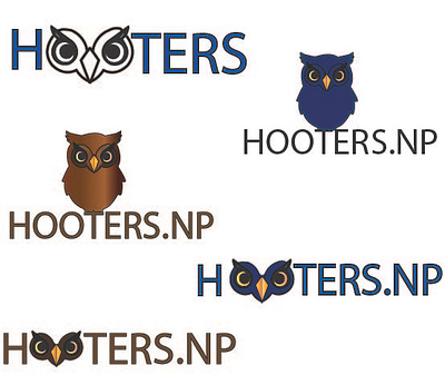 some of the Logo design of "Hooters.np"