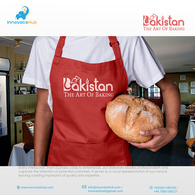 Brand Design - Bakistan The Art Of Baking advertisingagency bestadvertisingagency brandengagement branding brandtransformation creative creativepartnership design digitalmarketing graphicdesigner illustration innovationunleashed innovatixhub logo logo mark logodesign logotype minimalist logo successstories vector