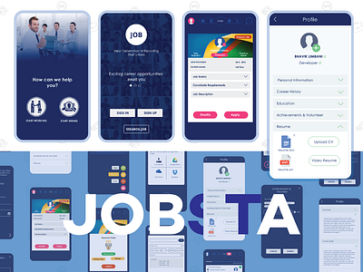 Jobsta Mobile App indeed app job job app job app ui job design job design indpiration job mobile app job mobile ui job recuirment job related job trend job ui jobsta jobsta app jobsta mobile jobsta ui jobsta wdile studio jobstar linkedin app recuirment