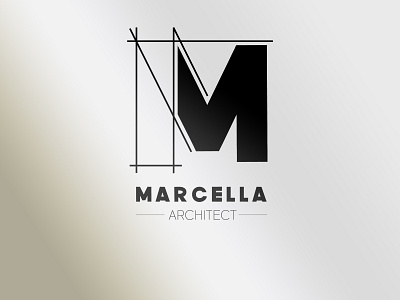 Architect Letter M Custom Design branding business company custom logo design graphic design illustration logo ui vector