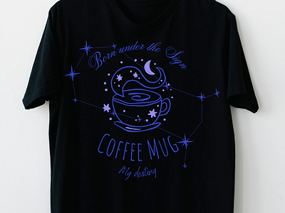 Minimal Constellation Tee Design astronomical minimal professional t shirt teedesign
