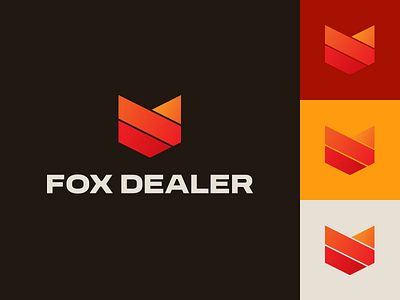 Fox Dealer branding logo typography