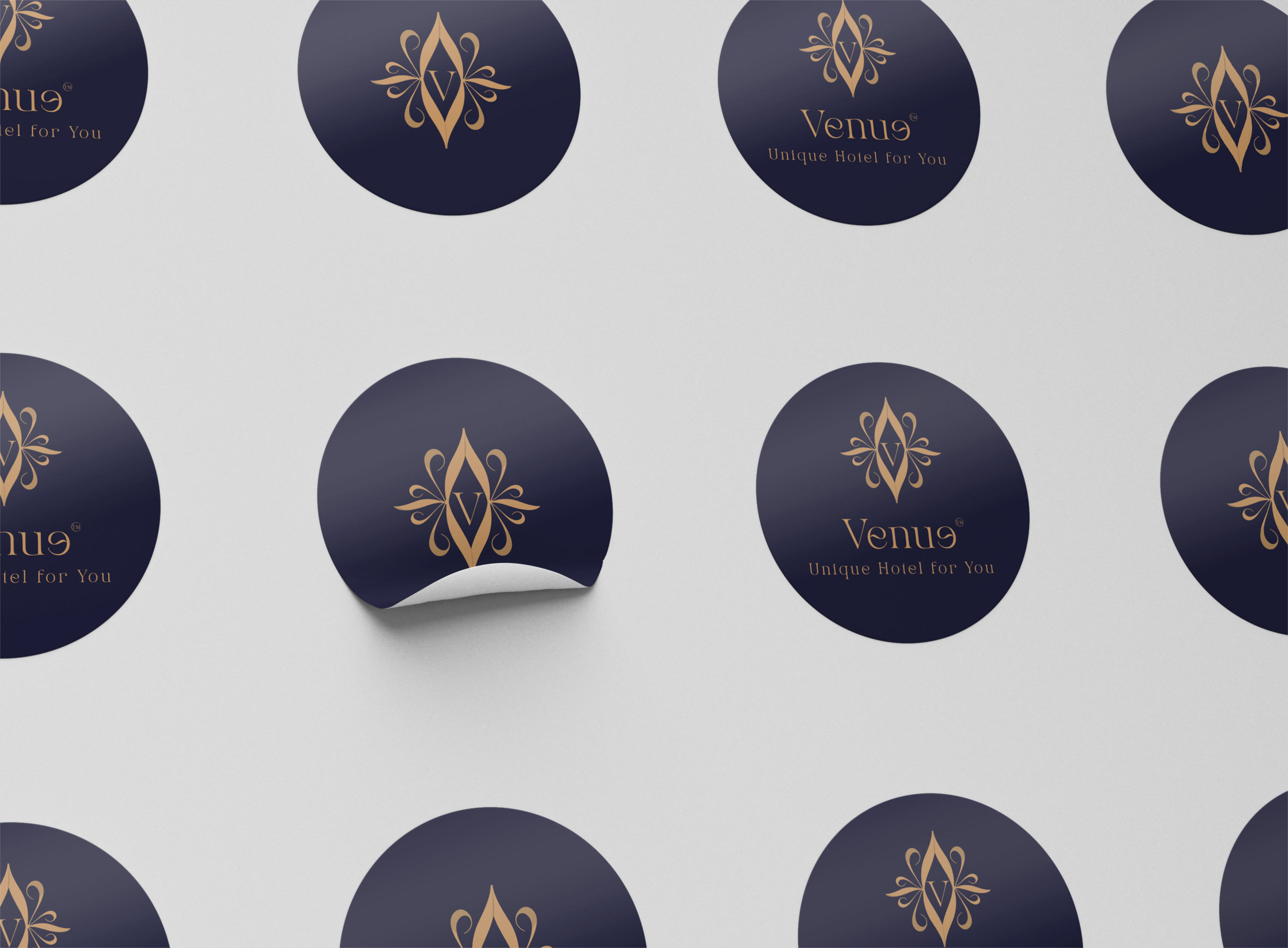 Venue- Hotel Logo Design logo design tutorial