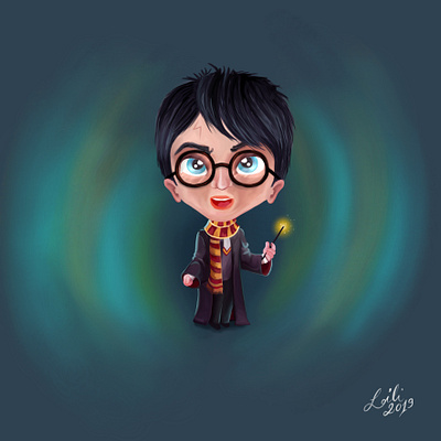 illustration movie Harry Potter illustration