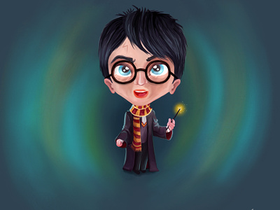 illustration movie Harry Potter illustration