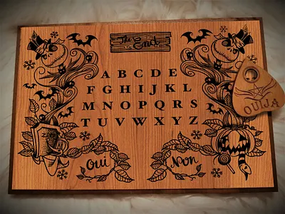Personnalised Ouija illustration