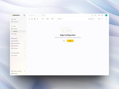 Empty State SaaS app design product design ui