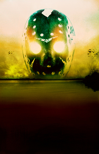 Crystal Lake!!! design friday13th graphic design hockeymask jason