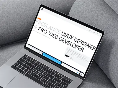 Freelance designer & developer portfolio designer developer freelance website modern portfolio portfolio web portfolio