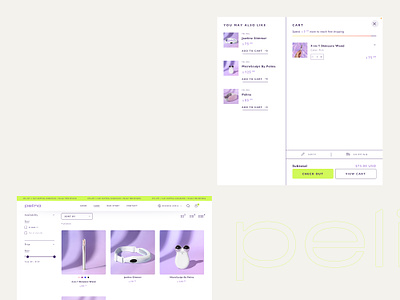 Pelina / Brand Identity / Web Design beauty design ecommerce facial flat massage minimal modern new york product skincare spa uiux ukraine violet purple web design web designer website
