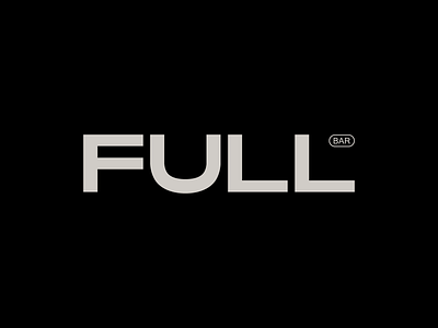 Full Bar bar friends graphic design logo logo design logodesign logotype