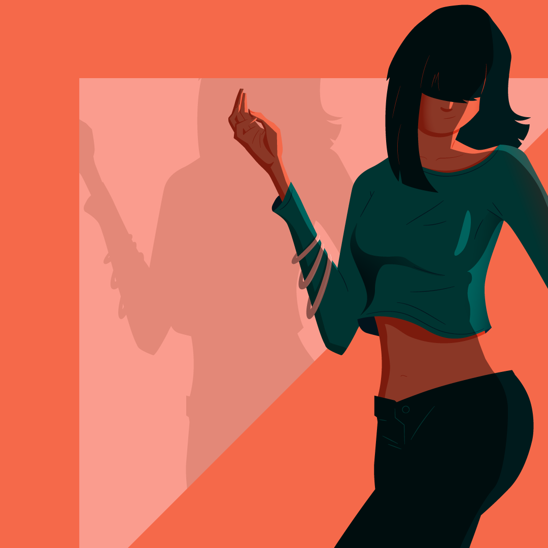 Humble Dancers 1/6 character dancing design drawing figure drawing illustration lighting oc poses typography