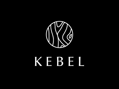 Kebel furniture graphic design home k logo logo design logodesign logotype minimal simple symbol tree