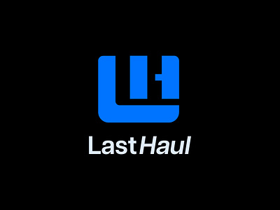 Last Haul Logo branding custom design electricvehicle ev graphic design illustration logo power typography ui vector