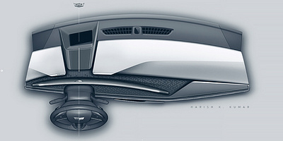 Cadillac XT4 2024 Interior automotive interior cadillac design renderings sketches