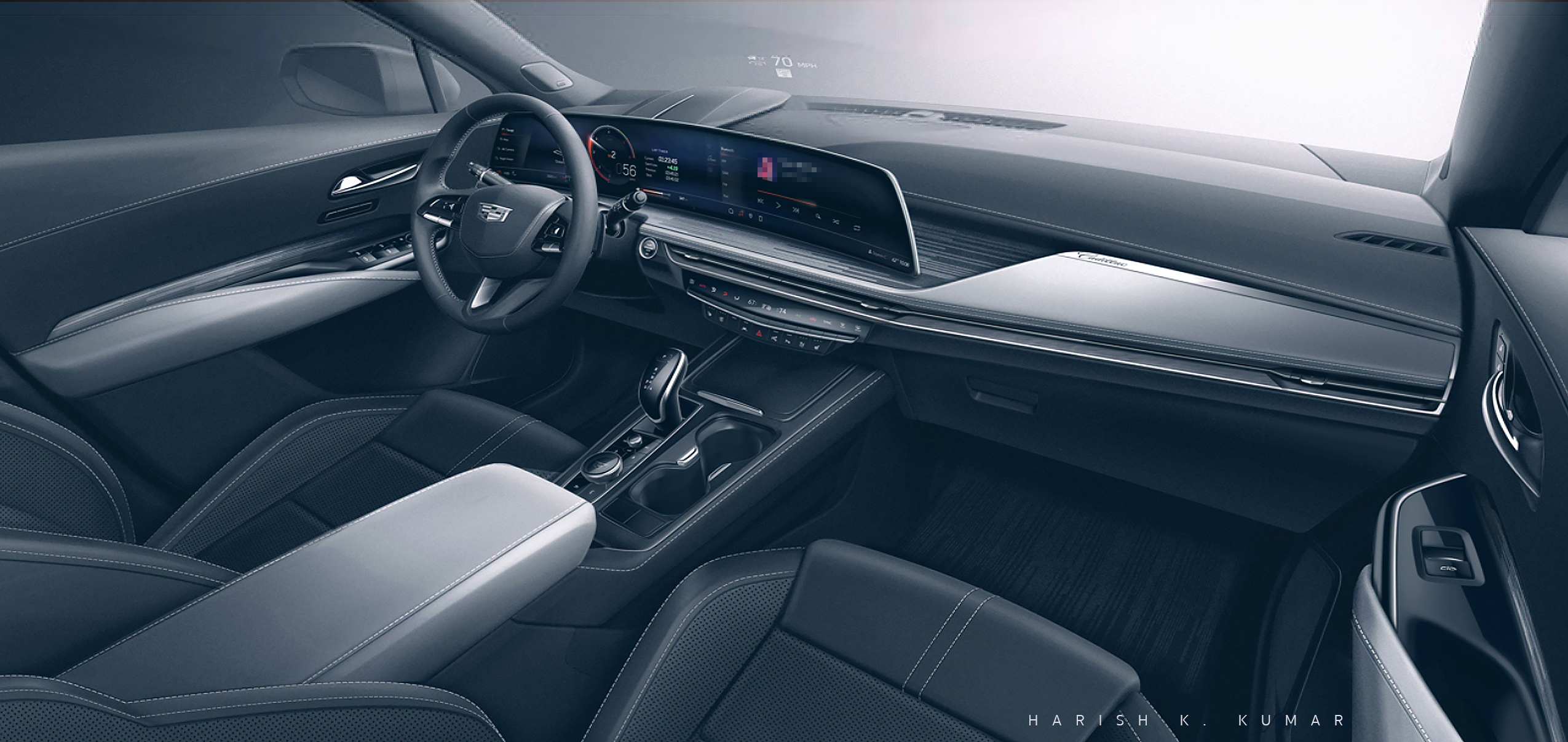 Cadillac XT4 2024 Interior By Harish Kumar On Dribbble   Original 98824761cf42b40f82552cc123eca1ca 