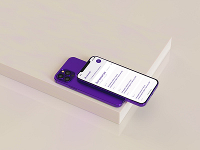 Abstract mockup 3d 3dart abstract b3d branding design mobile mockup ui