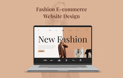 Fashion E-commerce Website app branding design ecommerce fashion typography ui ui design website