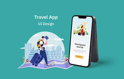 Travel App app branding design mobileapp travel travelapp