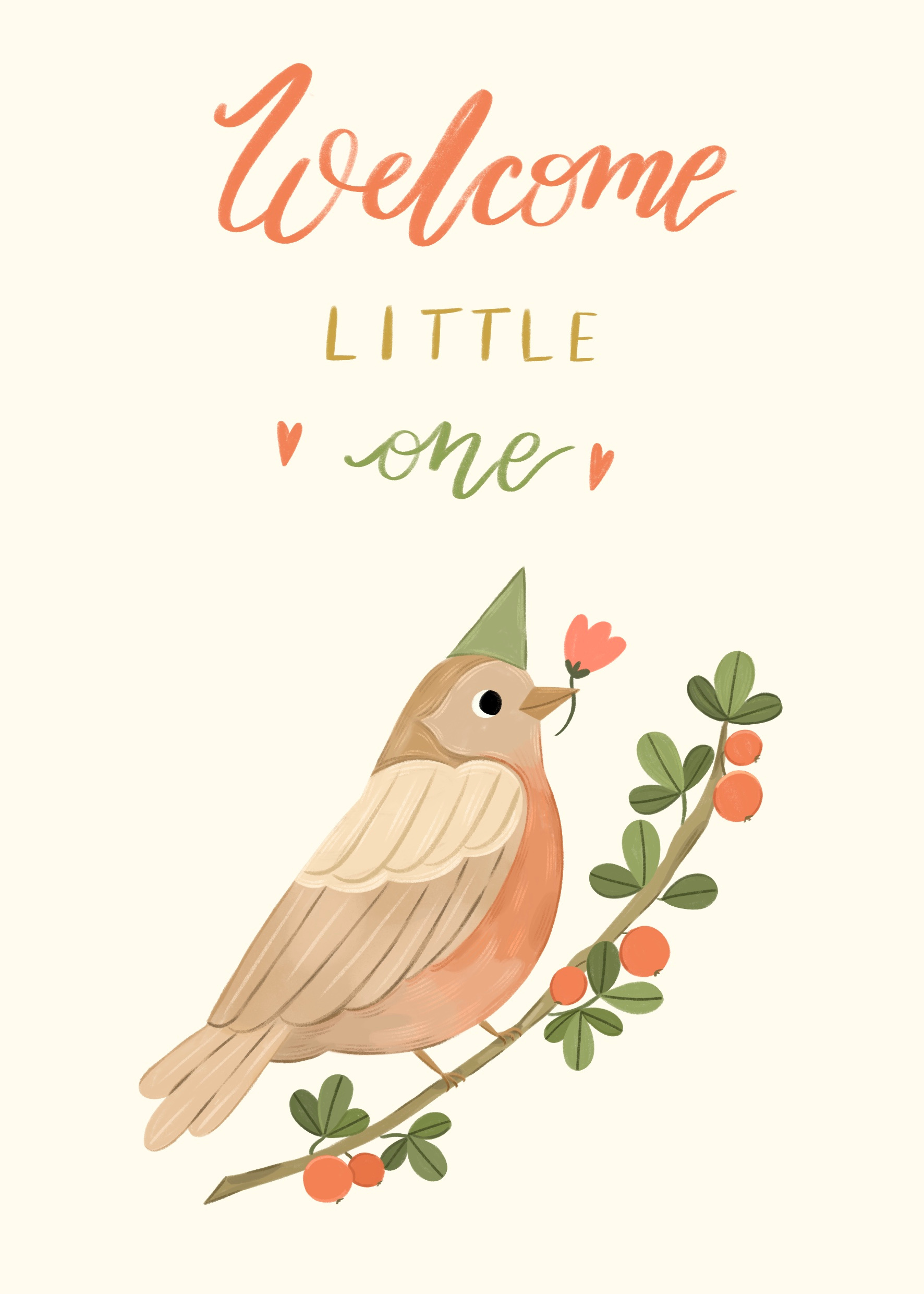 Greeting card design bird birthday book illustration character children book illustration childrensbook cute greetingcard kidlitart picture book