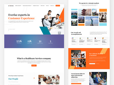 Everise Corporate Website brandexposure clean colorful corporate digitaltechnology energetic happyculture innovative interactive modern privacycontrol professional seamlessux tech templateddesign uniquedesign userexperience userfriendly vibrant website