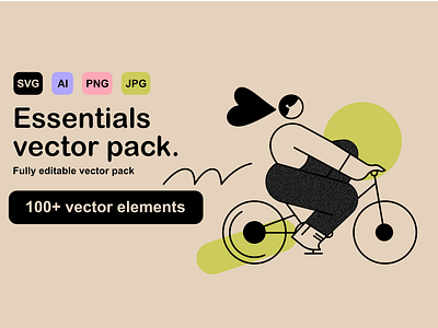 Essentials vector pack branding build design editable flat flatdesign illustration pack scenes ui ux vector vectors