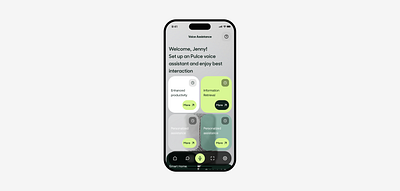 Pulse — game-changing AI-based mobile app ai app app design branding design graphic design illustration logo mobile app ai mobile app design product design ui ux vector