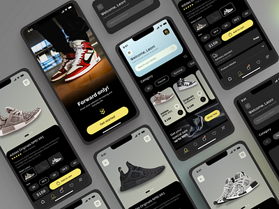 Mobile app app design e-commerce ios mobile app ui ux