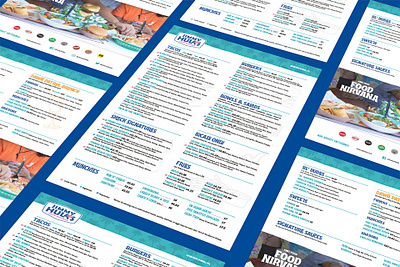Menus - Jimmy Hula's branding food menu menu design restaurant restaurant branding