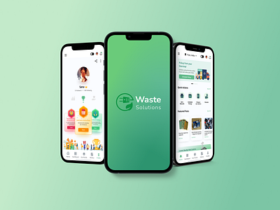 E-waste Solutions Mobile App design ui