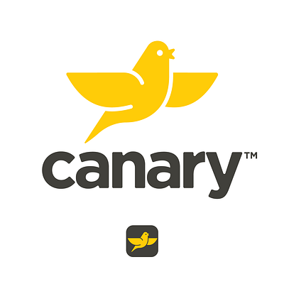 Canary Logo & Type branding design graphic design logo typography
