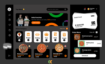 Delivery website dashboard ui ux design app app design branding design food delivery app design graphic design logo ui web design