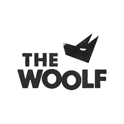 The Woolf animal branding character dog flat graphic identity illustration logo logotype maskot pet vector wild wolf