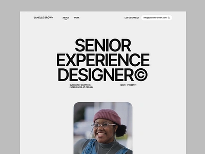 Framer Template Teaser blog bold branding case study clean design desktop framer hero section inter layout minimal design modern design photography portfolio simple design template typography ui web design white space