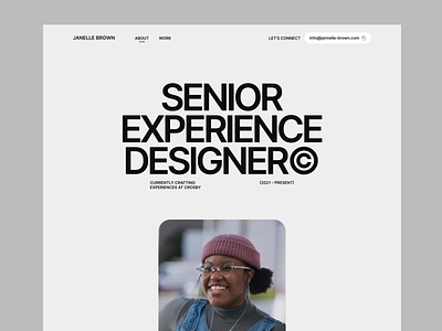 Framer Template Teaser blog bold branding case study clean design desktop framer hero section inter layout minimal design modern design photography portfolio simple design template typography ui web design white space