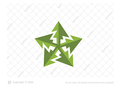 Pine Star Logo branding logo