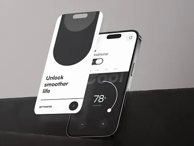 Unlock smoother life ✒ best design studio in bangalore best design studio in india brand design studio clean design design agency dhipu dhipu mathew hogoco hogoco brand design agency hogoco design agency hogoco design studio mobile app design mobile flat design mobile ux trend design white beauty