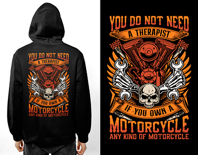 MOTORCYCLE T-SHIRT DESIGN apparel bike bikelover biker bikergirl biketshirtdesign branding clothing customvector design fashion graphic design hoodie illustration logo moto motorbike motorcycle motorcycletshirtdesign vector