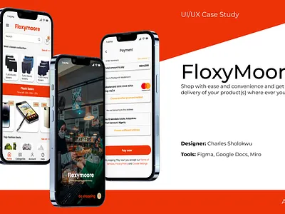 UI/UX Case Study of Online Shopping App app case study design figma typography ui uiux ux