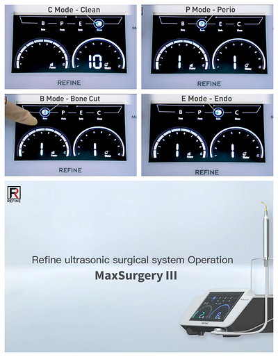 Refine Medical MaxSurgeryⅢ Ultrasonic Bone Cutter bonecutting dentist refinemedical