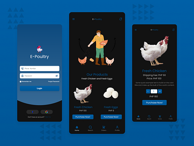 E-Poultry App Design ux