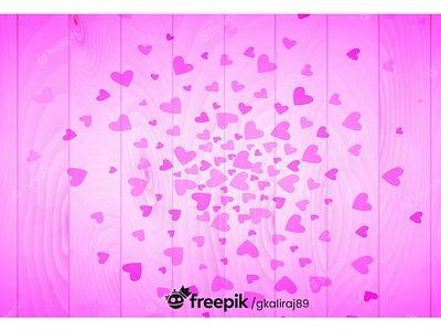 Pink hearts on a pink background heart background kaliraj love love background love bg lovers day background
