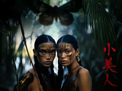 The Shobijin design illustration photoshop