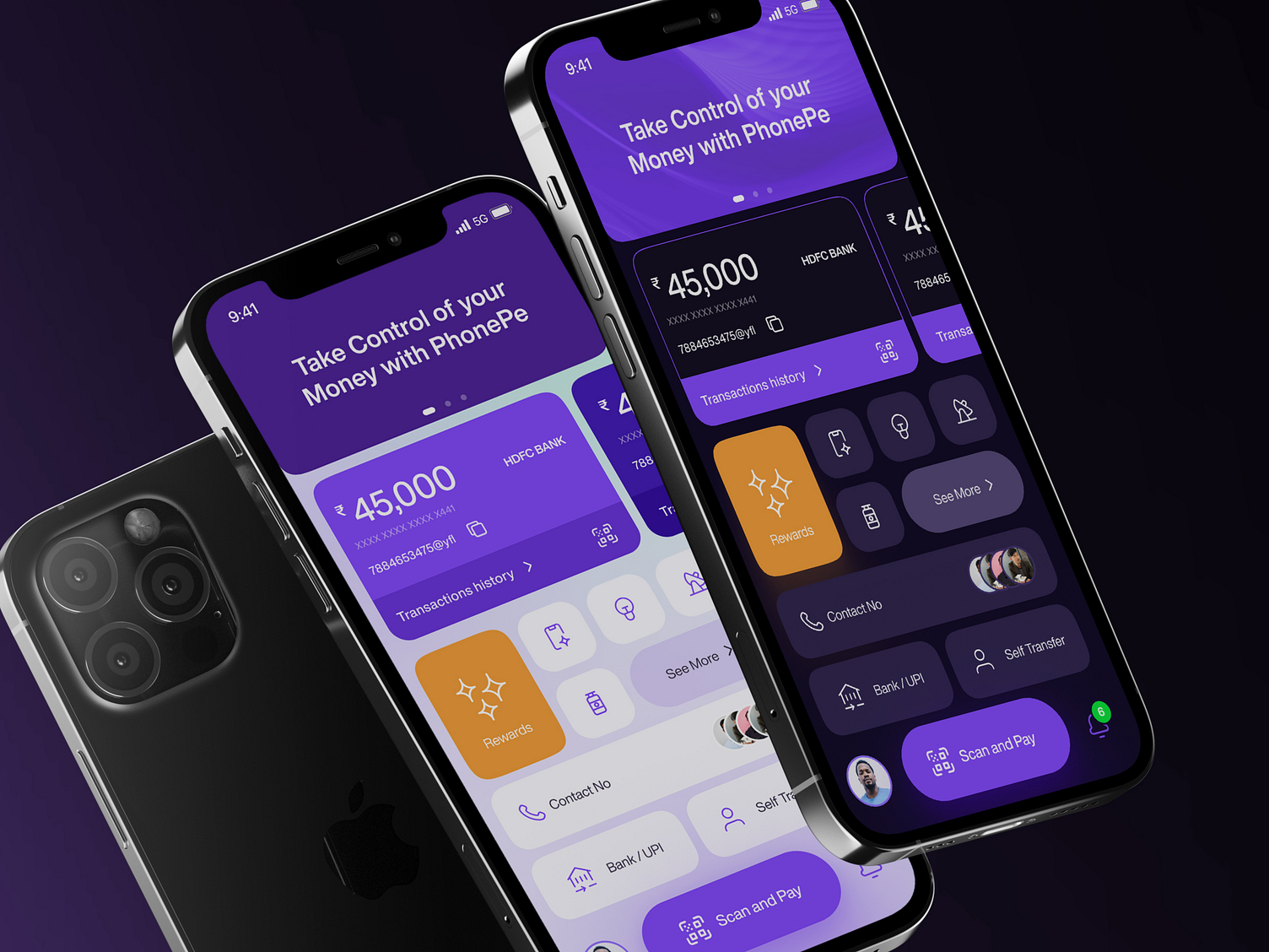 Phonepe App-Redesign Concept by Vinod Yadav on Dribbble