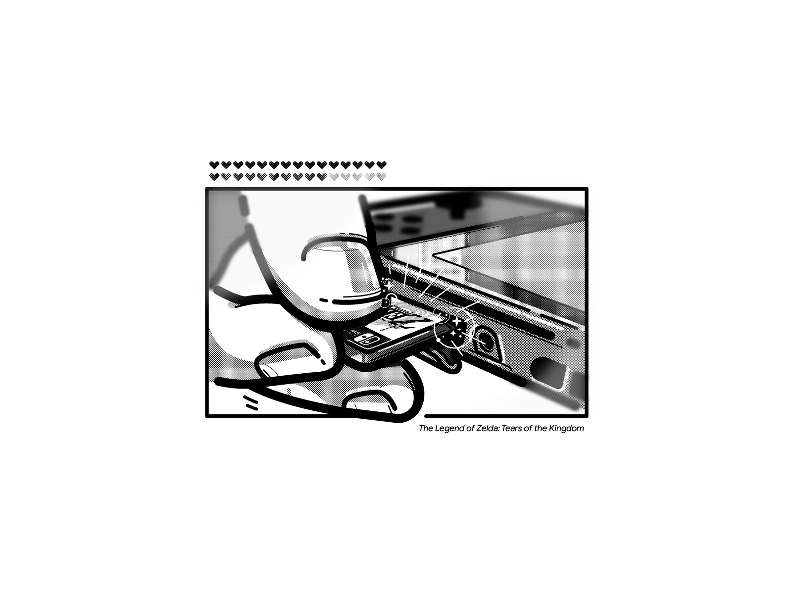 TLOZ: Tears of the Kingdom adobe illustrator illustration nintendo switch thelegendofzelda vector zelda